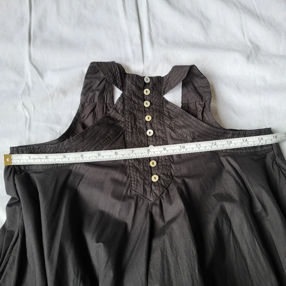 By Anthropologie V-Neck Swing Tunic Size XXS Romantic, Boho, Flirty, Girly - Picture 8 of 10
